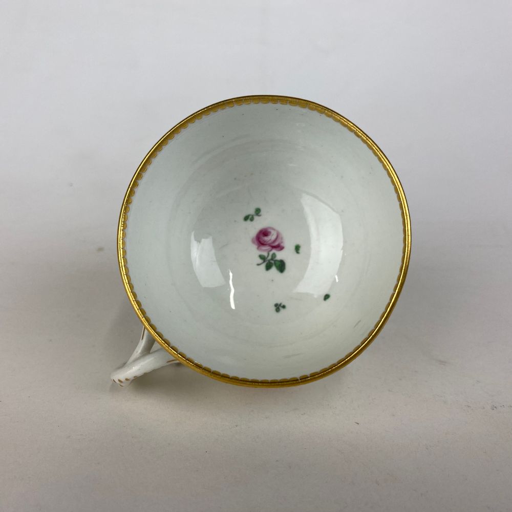 Duesbury Derby cup & saucer circa 1765