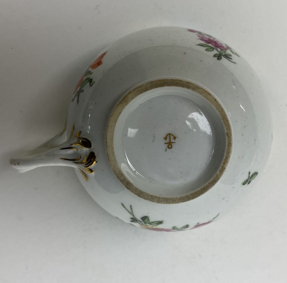 Duesbury Derby cup & saucer circa 1765