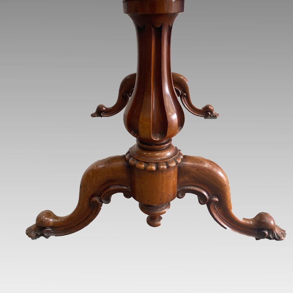 Early 19th Century Mahogany Library Table 