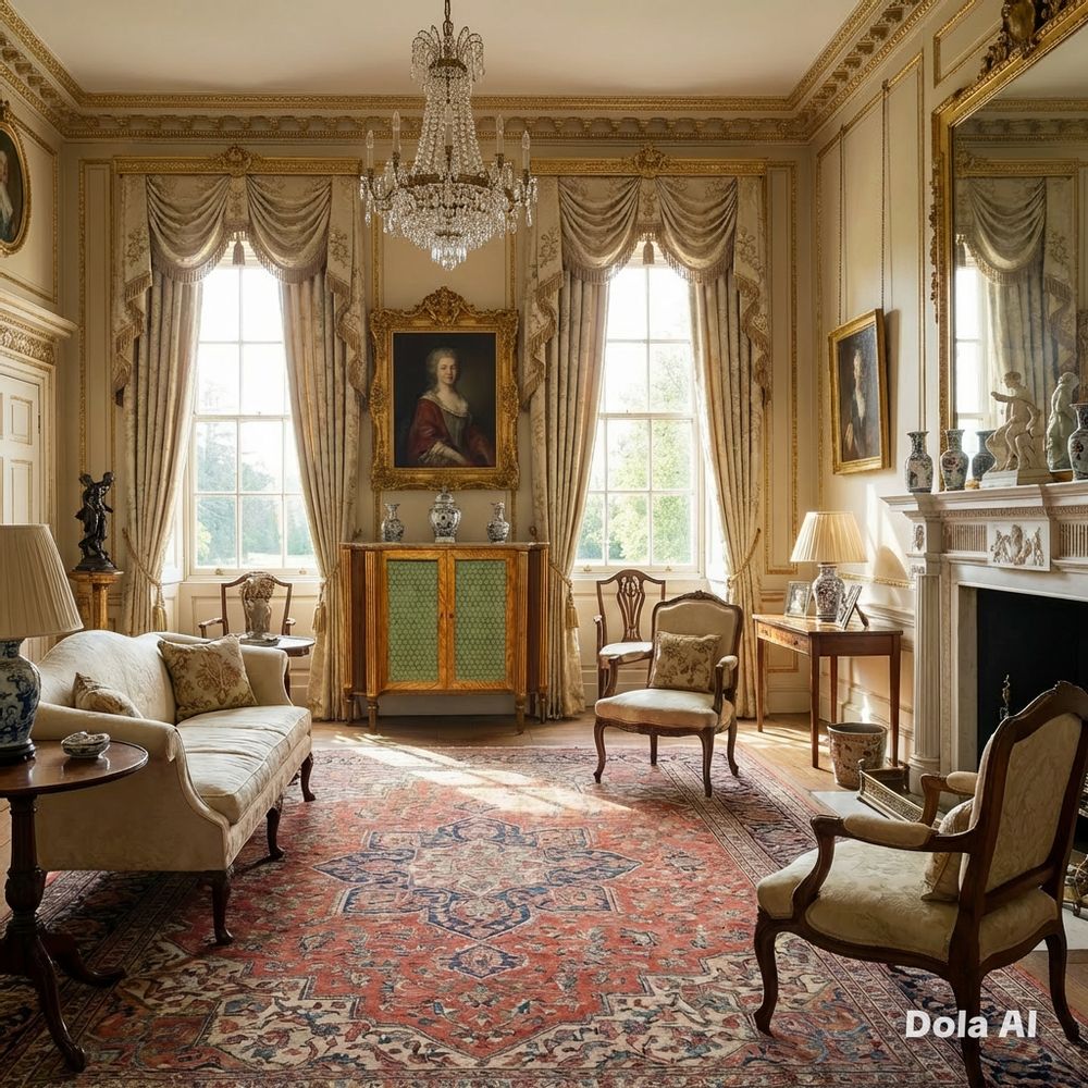 Georgian satinwood side cabinet in the manner of Ince & Mayhew