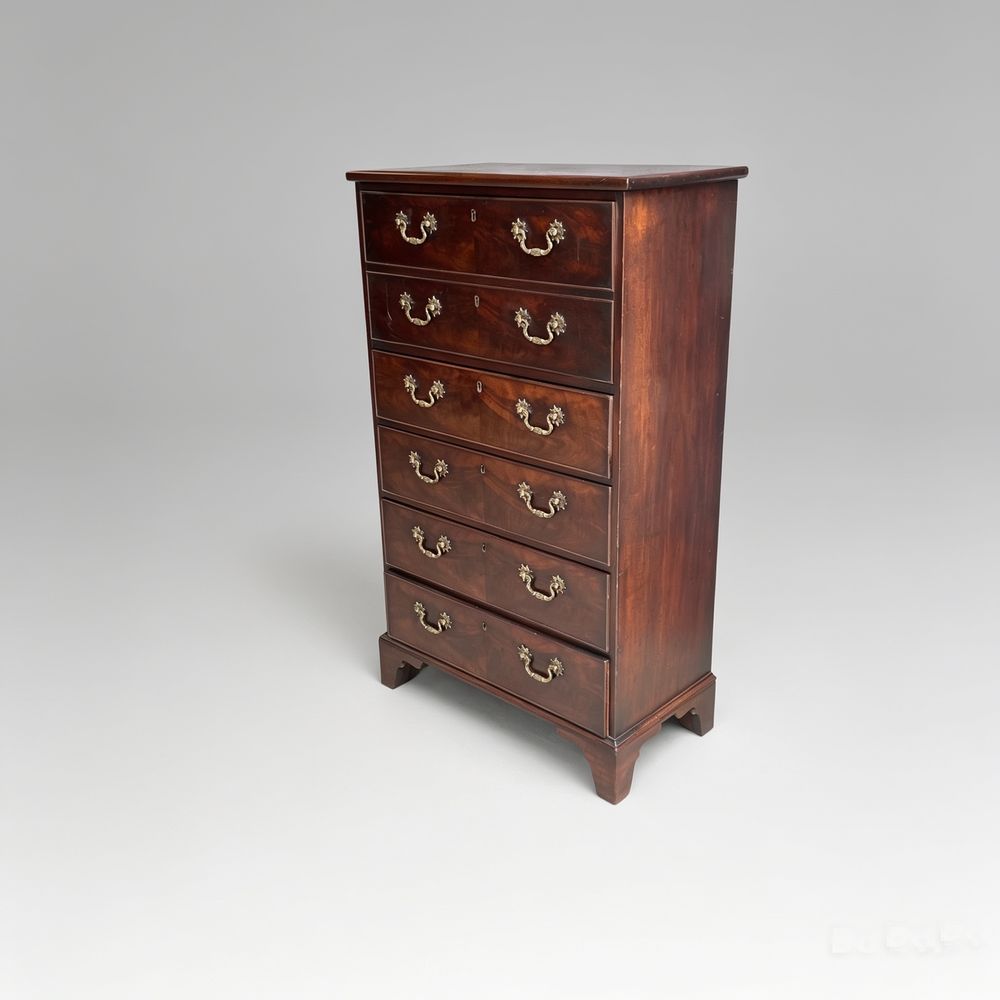 18th century Tall and shallow Secretaire Chest of Drawers