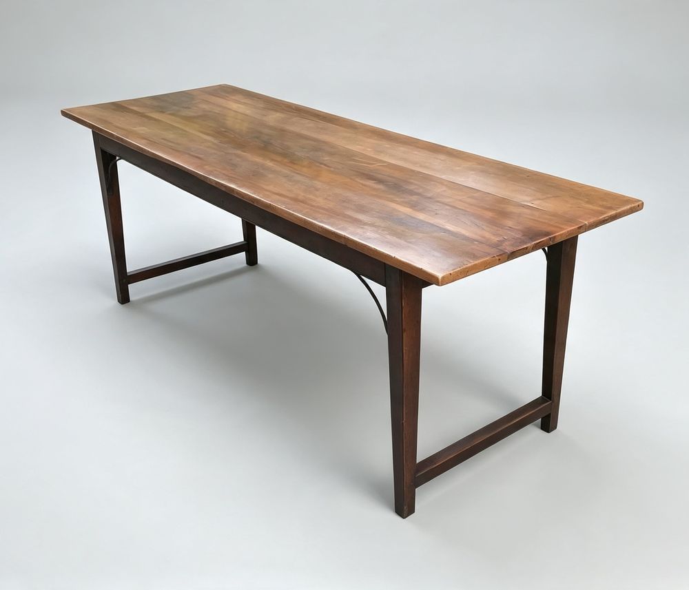 Fruitwood Refectory or Kitchen Table