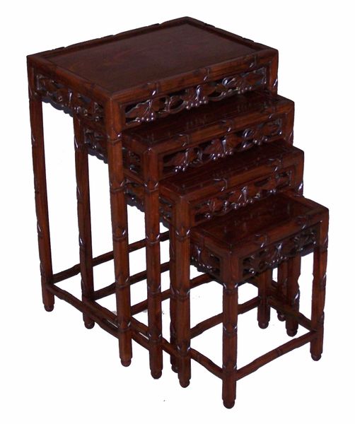 Oriental Nest Of Coffee Tables