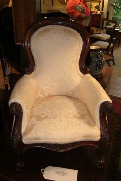 Upholstered Victorian Childs Chair