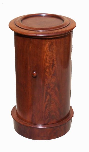 Mahogany Circular Pot Cupboard