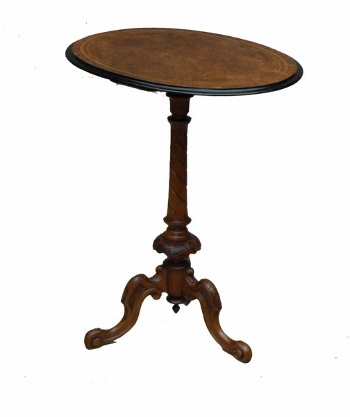 Victorian Walnut Tripod Table