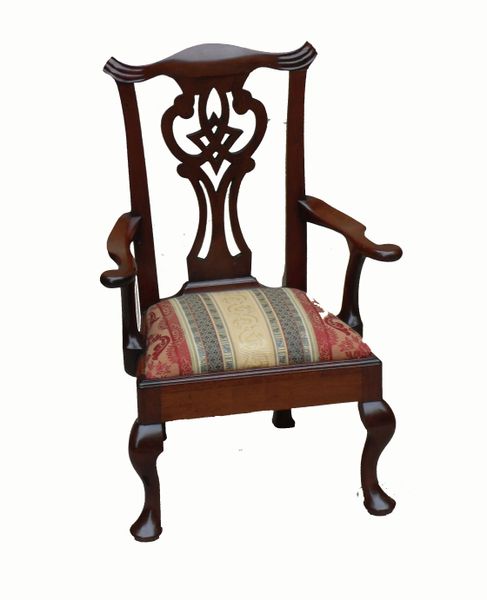 Antique Mahogany Childs Armchair