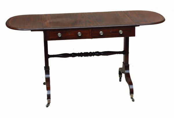 Antique Georgian Mahogany Sofa Table
