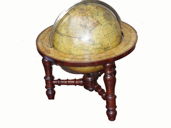 Victorian Crunchleys Terrestrial Table Globe