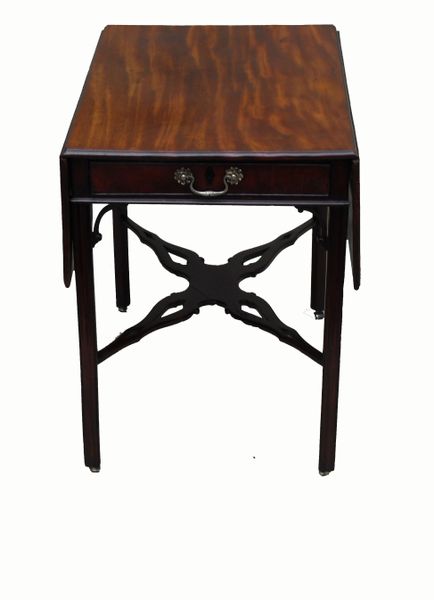 Chippendale Period Mahogany Antique Supper Table