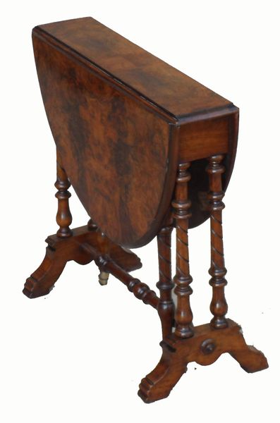 Victorian Antique Walnut Baby Sutherland Table