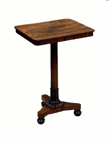 Antique Regency Period Rosewood Occasional Lamp Table