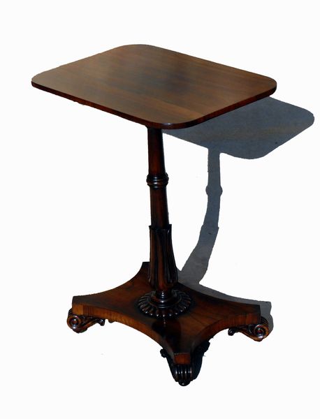 Antique Regency Rosewood Lamp Table