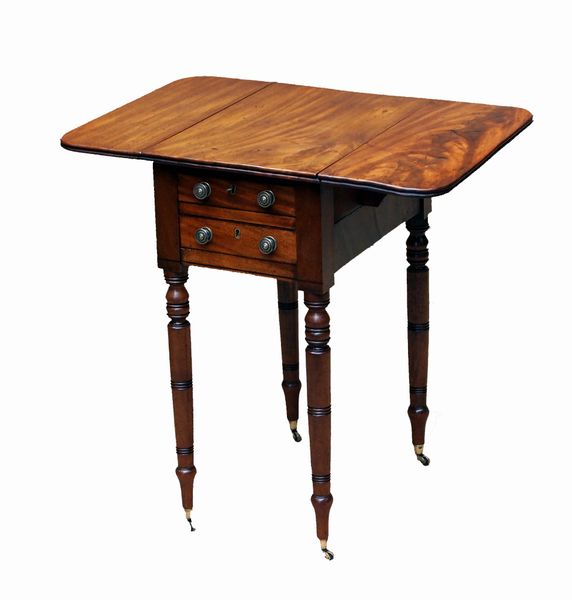 Antique Mahogany Baby Pembroke Table
