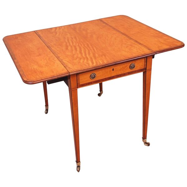 Antique 18th Century Satinwood Pembroke Table