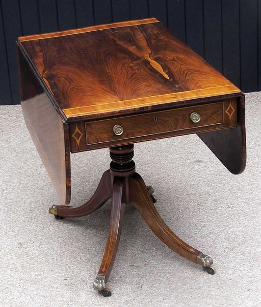Antique Rosewood Pembroke Table