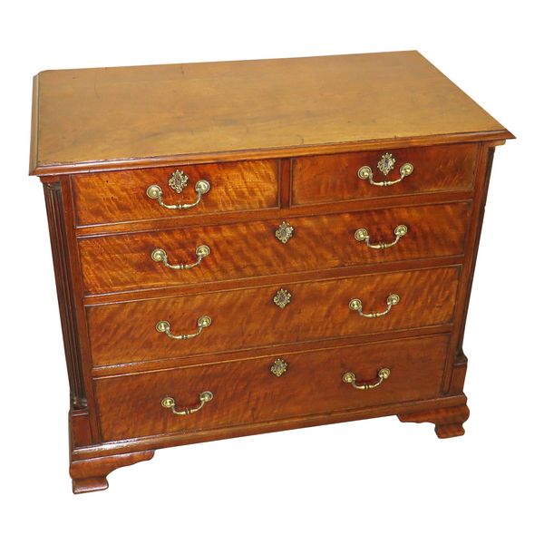 18th Century English North Country Walnut Chest of Drawers