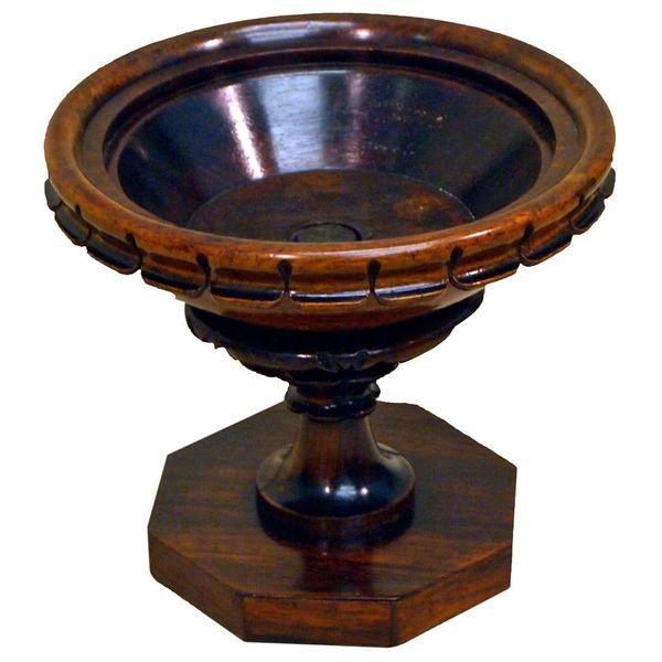 19th Century Regency Rosewood Antique Table Urn Tazza
