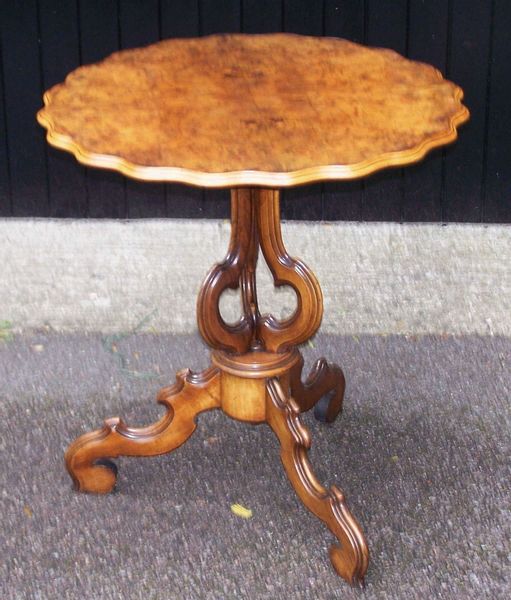 Antique Walnut Tripod Table