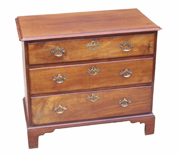 Small Antique Mahogany Chest Of Drawers