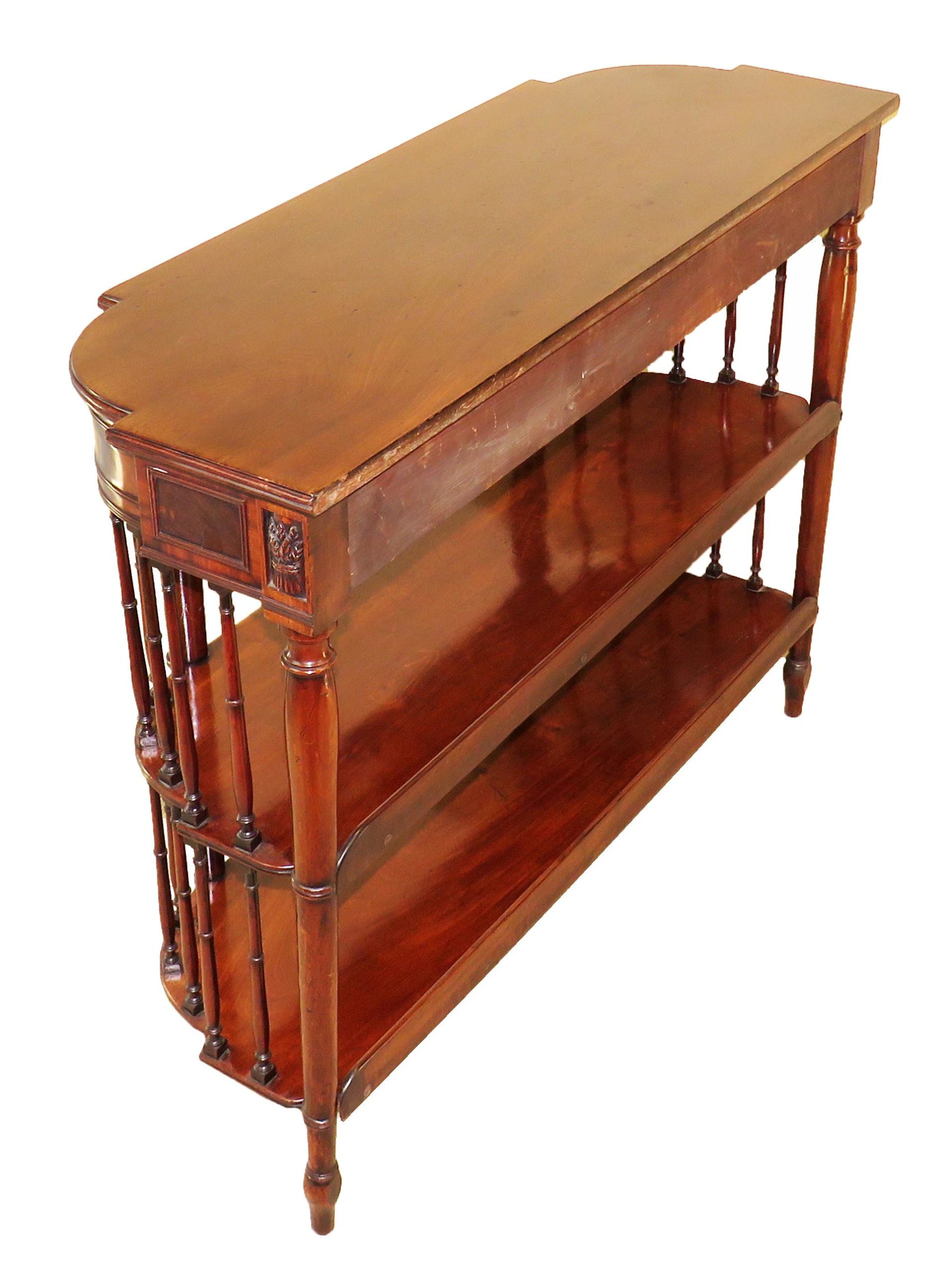 Rare 19th Century Regency Mahogany Console Table – S&S Timms Antiques
